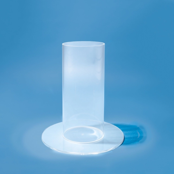 PLEXIGLAS® Rohr XT Klar Ø 8/4 mm Zuschnitt 1000 mm Länge Acrylglas 